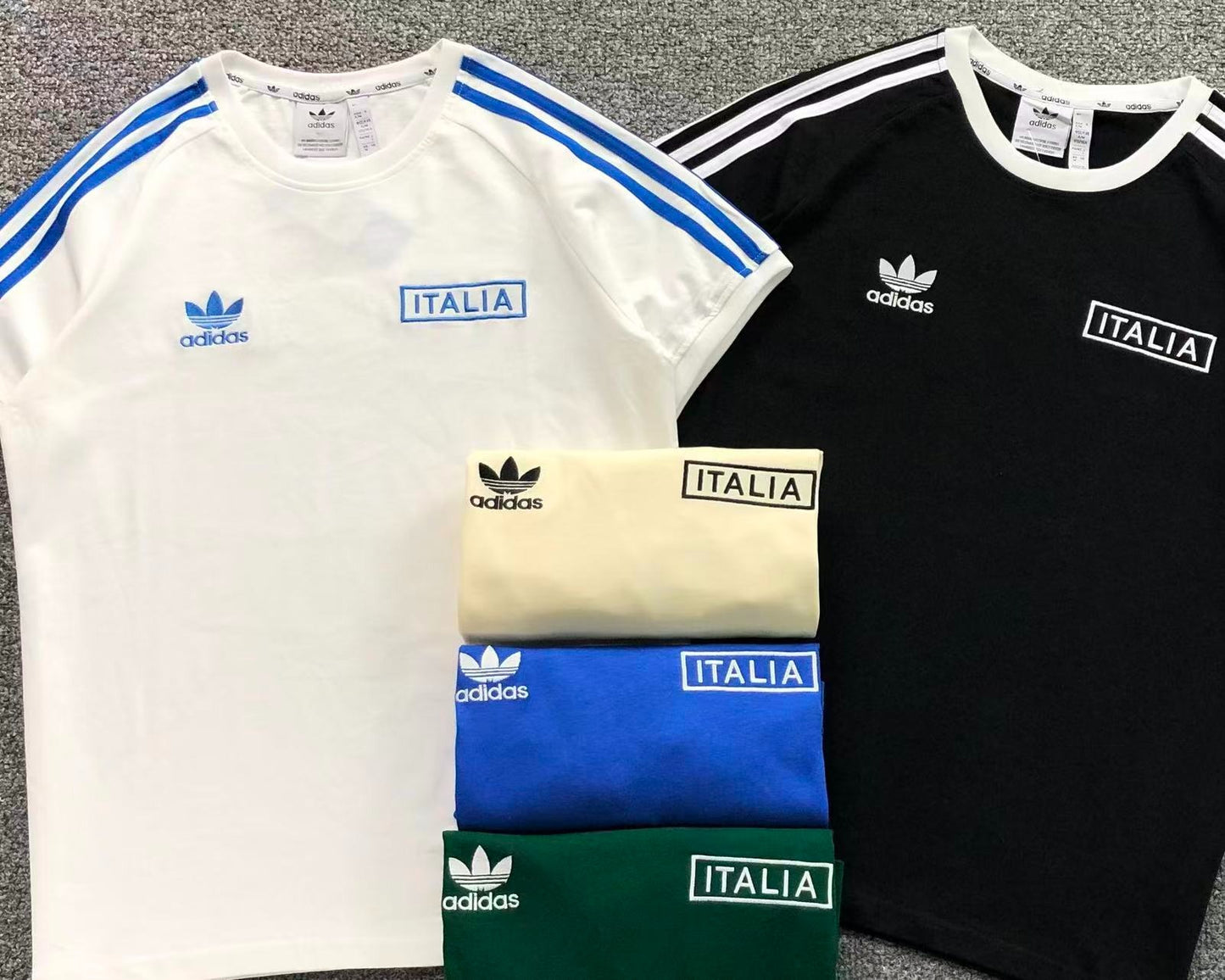 Camiseta adidas Originals Italia 3-Stripes