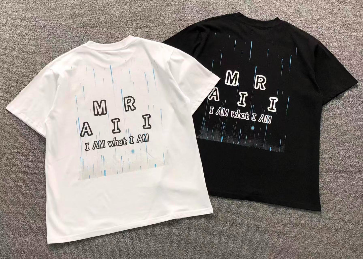 Camiseta AMIRI I Am What I Am Rain