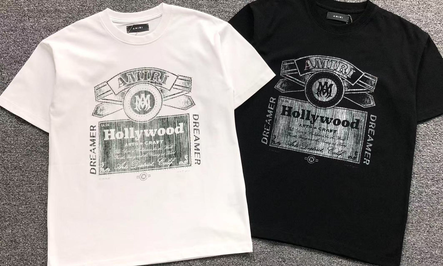 Camiseta AMIRI Hollywood Monochrome