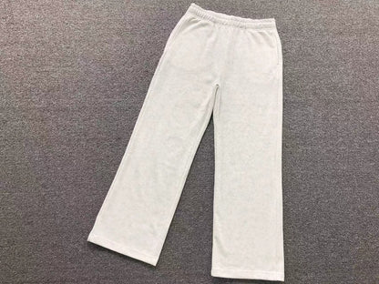 Calça elástica ALO moletom reta feminina