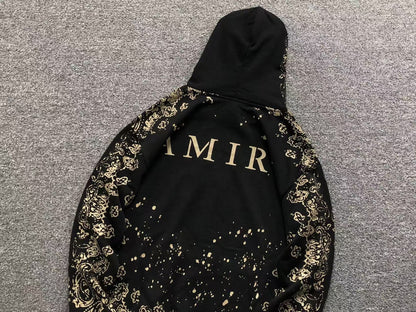 Moletom AMIRI Bandana Paint Hoodie