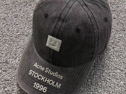 Boné Acne Studios Eddie face Stockholm 1996 Washed