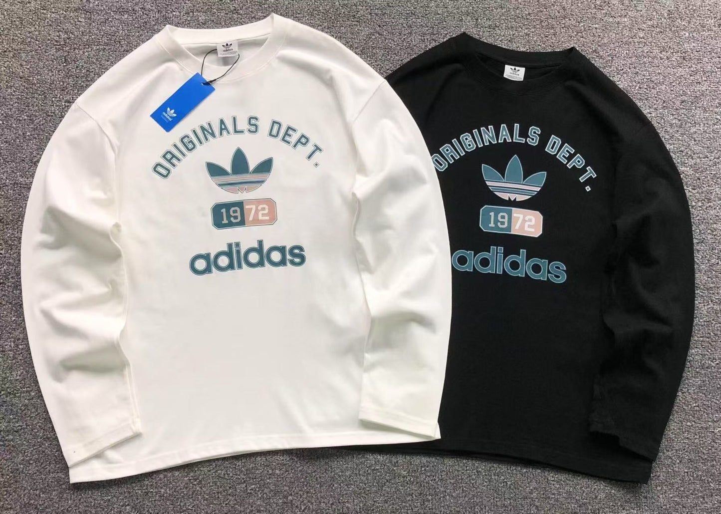 Camiseta Manga Longa Adidas Dept 1972 Vintage
