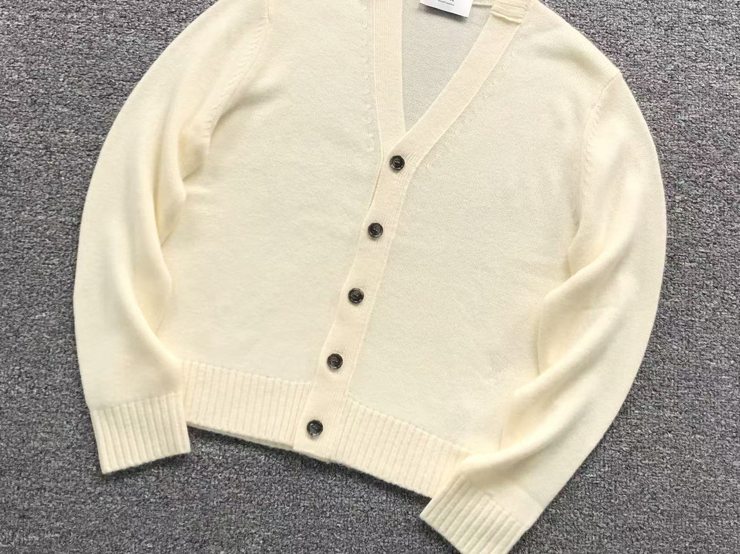 Suéter Cardigan AMI Paris Essential Feminino