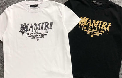 Camiseta AMIRI Drip Logo Arts