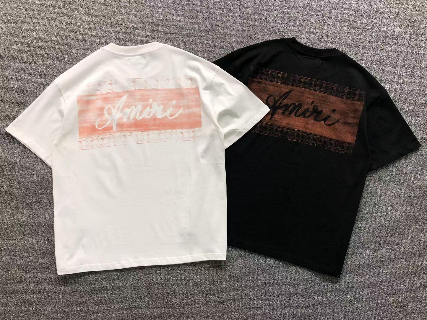 Camiseta AMIRI Vintage Script Back Logo