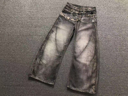 Calça Acne Studios Paisley Archive Denim
