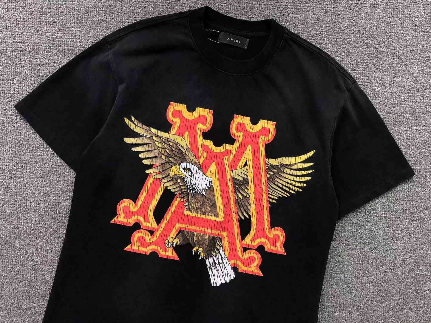Camiseta AMIRI Eagle Monogram Fire