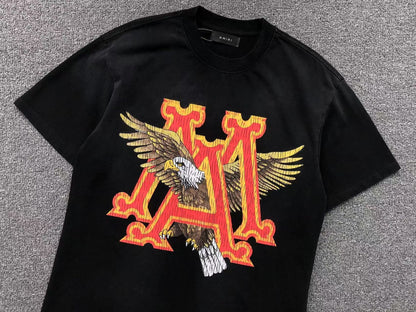 Camiseta AMIRI Eagle Monogram Fire