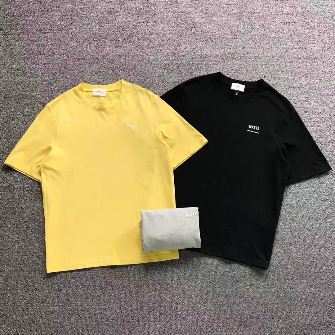 Camiseta AMI Paris Signature Small Logo
