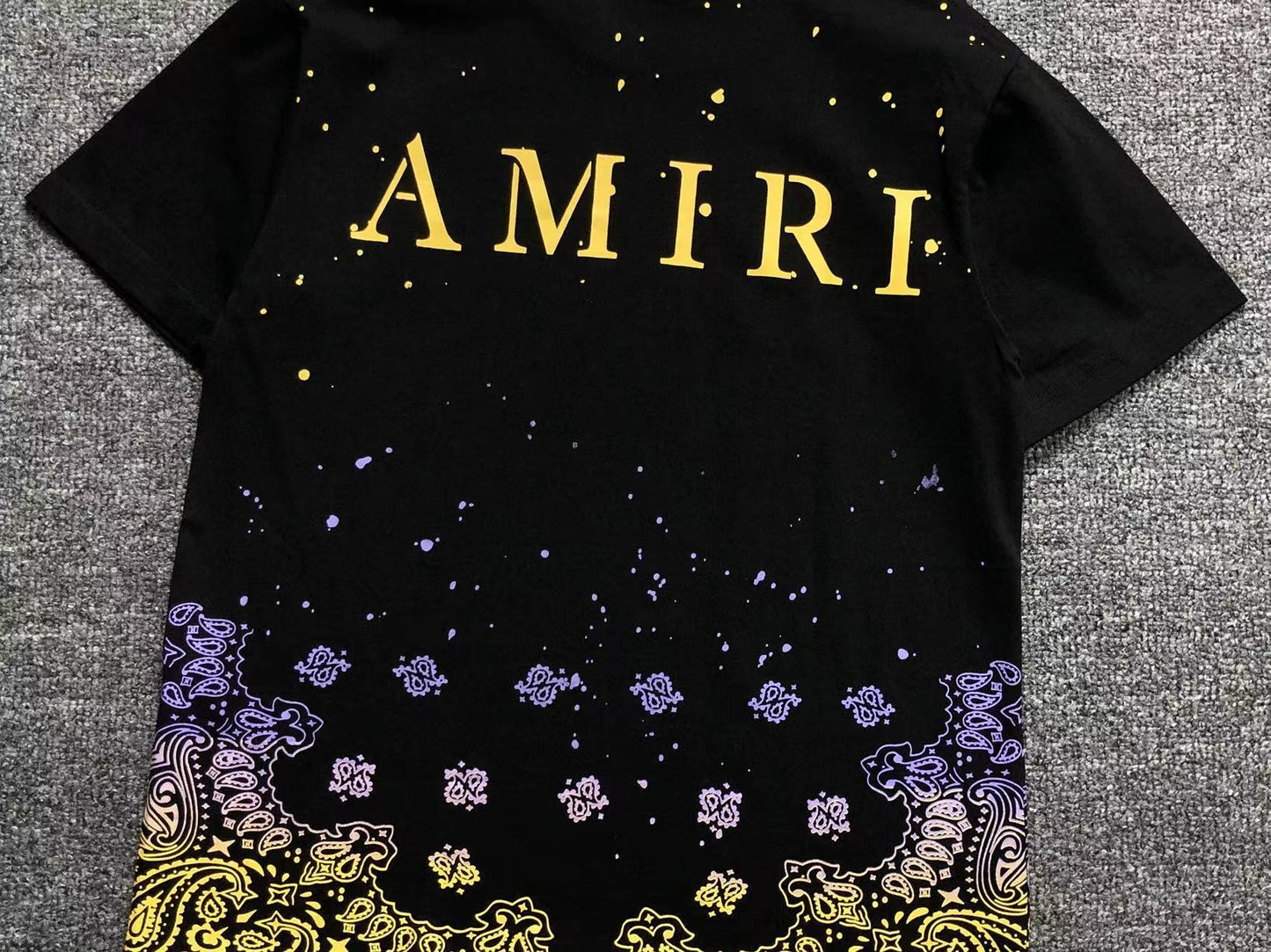Camiseta AMIRI Bandana Splash