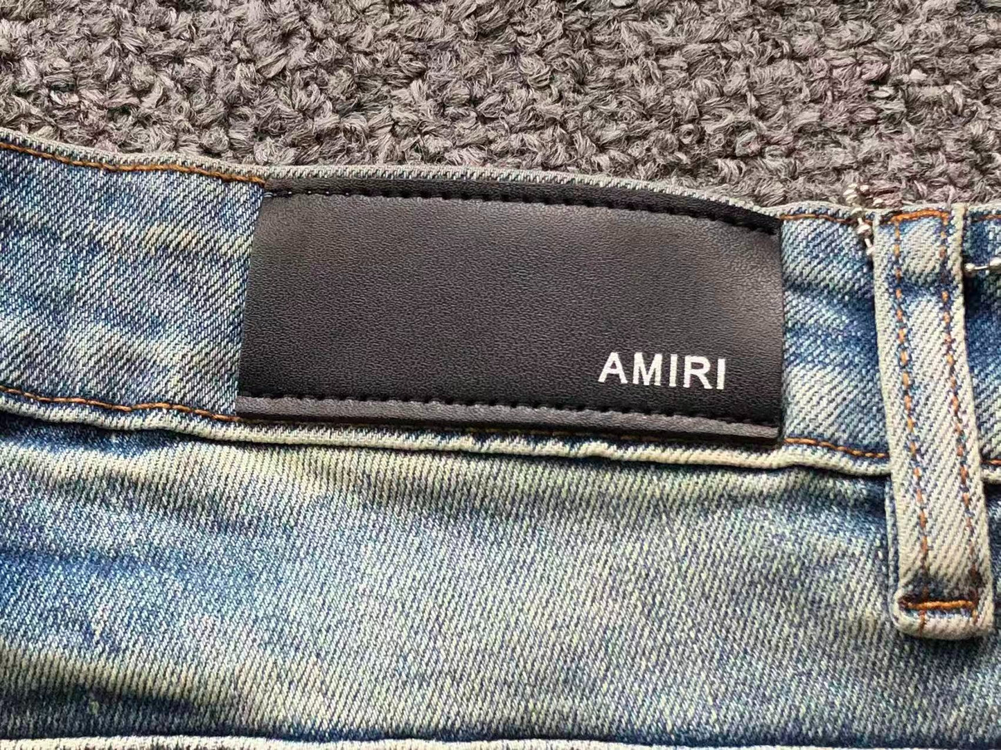 Bermuda Jeans AMIRI Ice Vintage Minimal Distressed