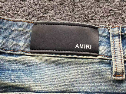 Bermuda Jeans AMIRI Ice Vintage Minimal Distressed