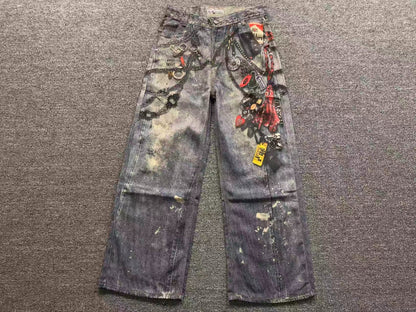 Calça Acne Studios Trashcore Accessory Jeans