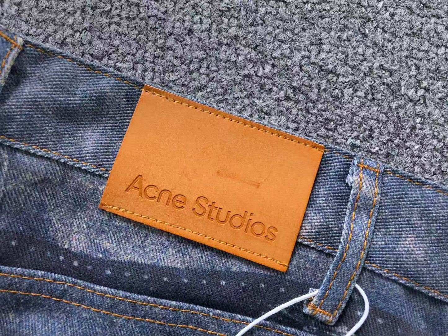 Calça Acne Studios Chaos Chain Denim