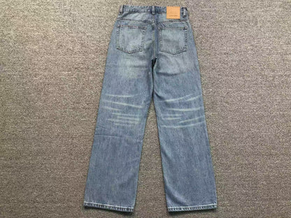 Calça Jeans AMI Paris WideLeg Lavagem