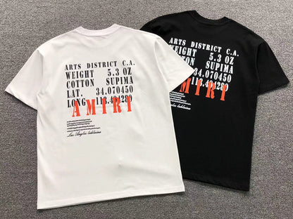 Camiseta AMIRI Arts District Label