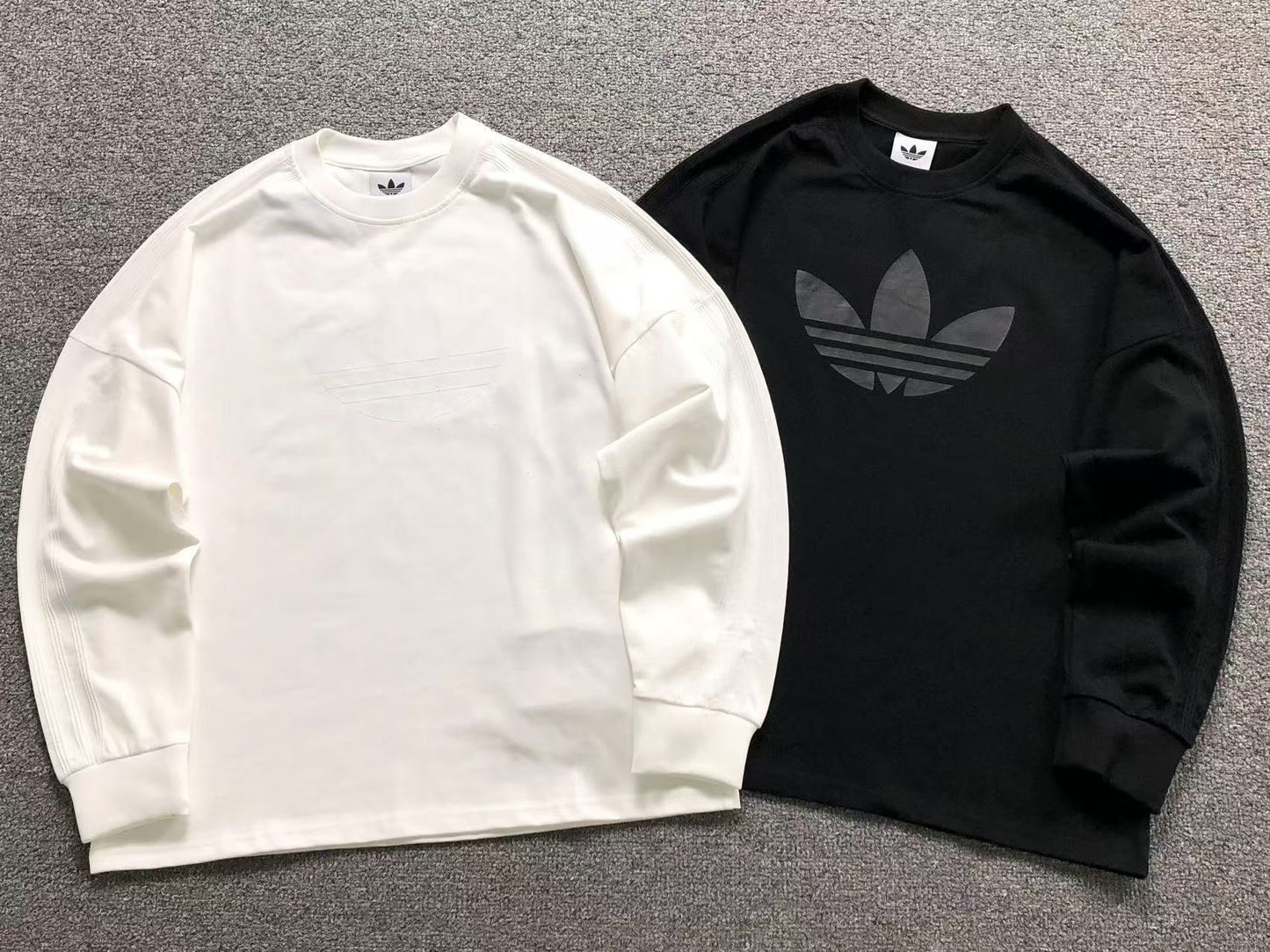 Camiseta Manga Longa adidas Originals Minimal Trefoil