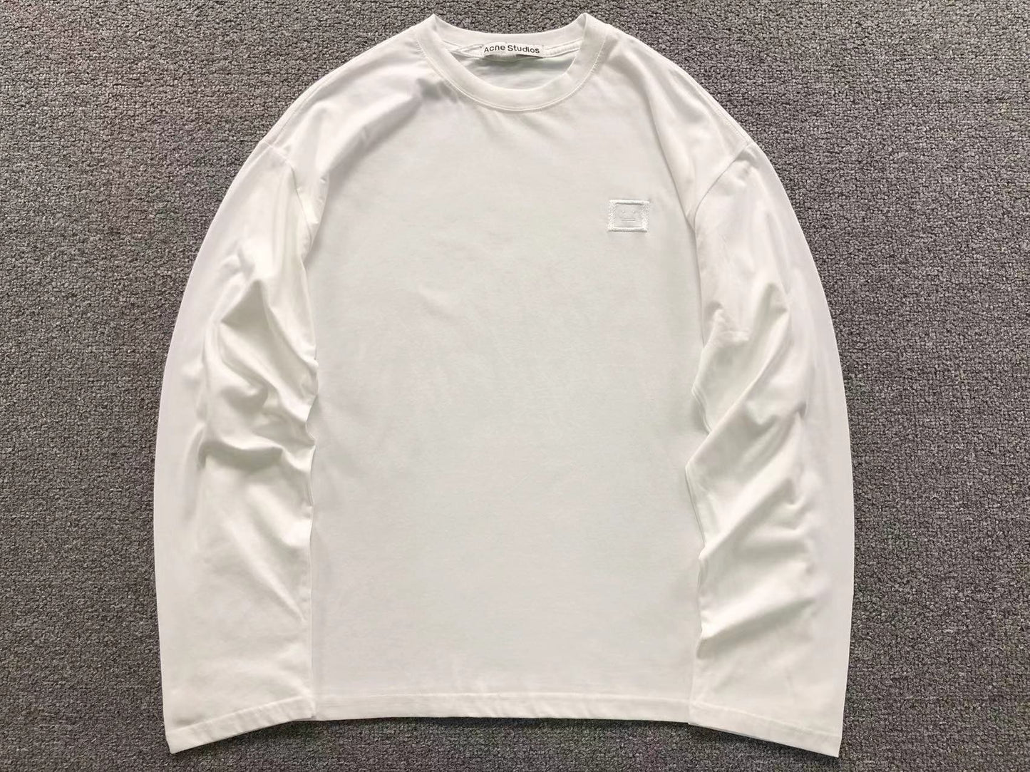 Camiseta Acne Studios Clean Badge Long Sleeve