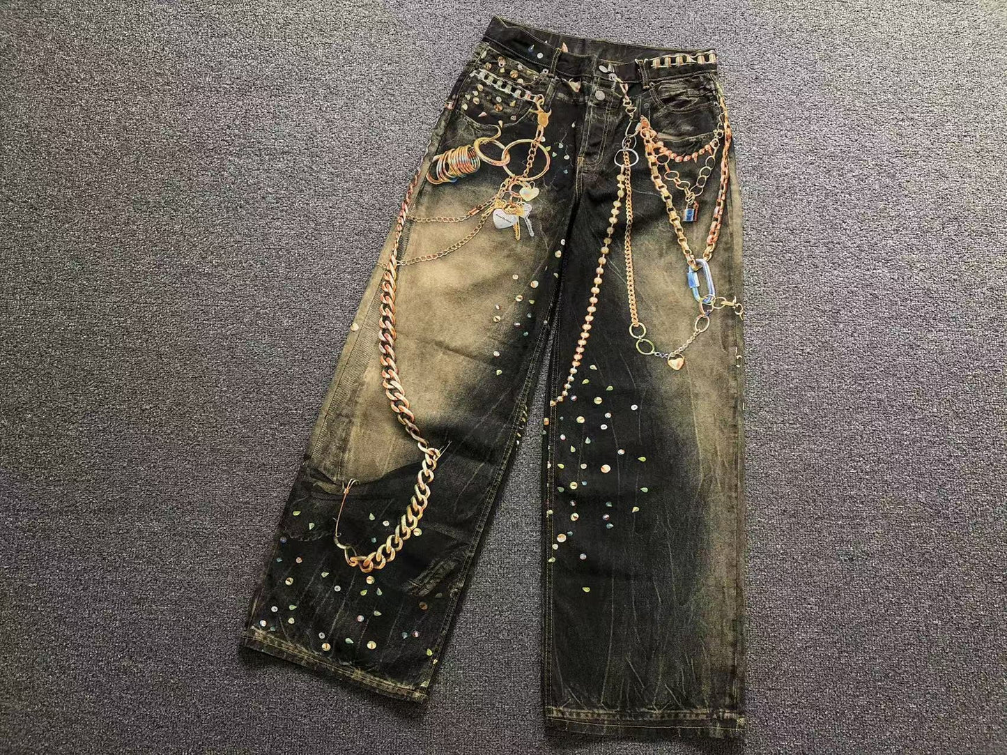 Calça Acne Studios Heavy Accessory Wash