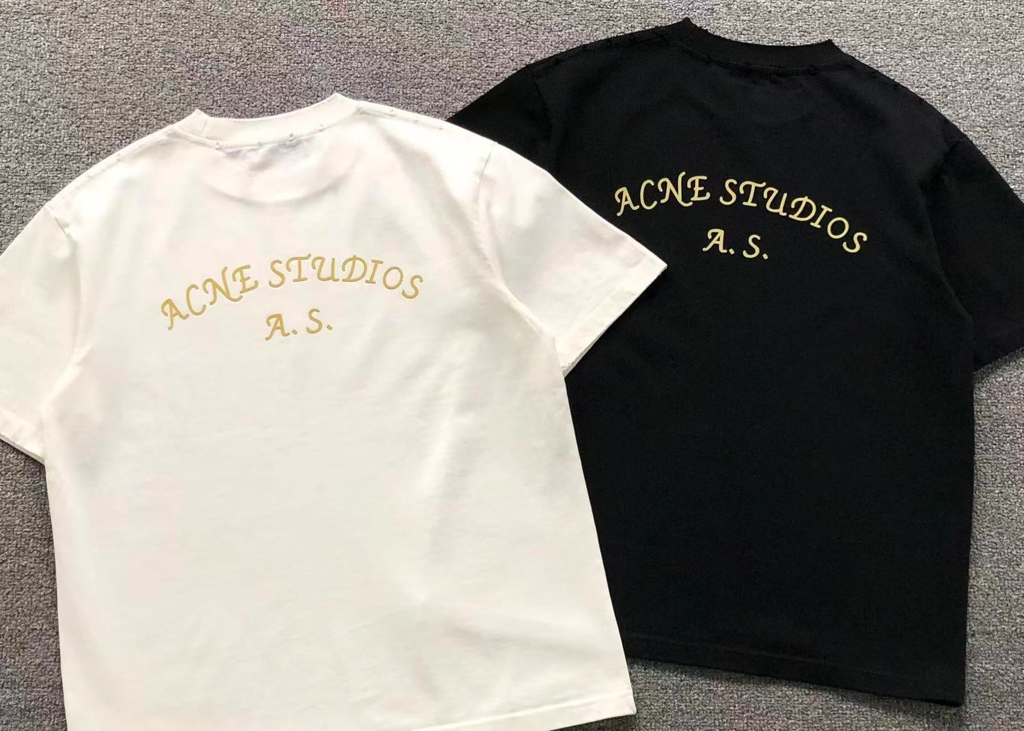 Camiseta Acne Studios A.S. Signature