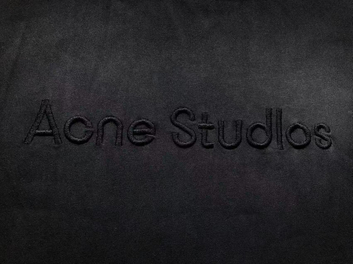 Camiseta Acne Studios Smoked Logo Tee