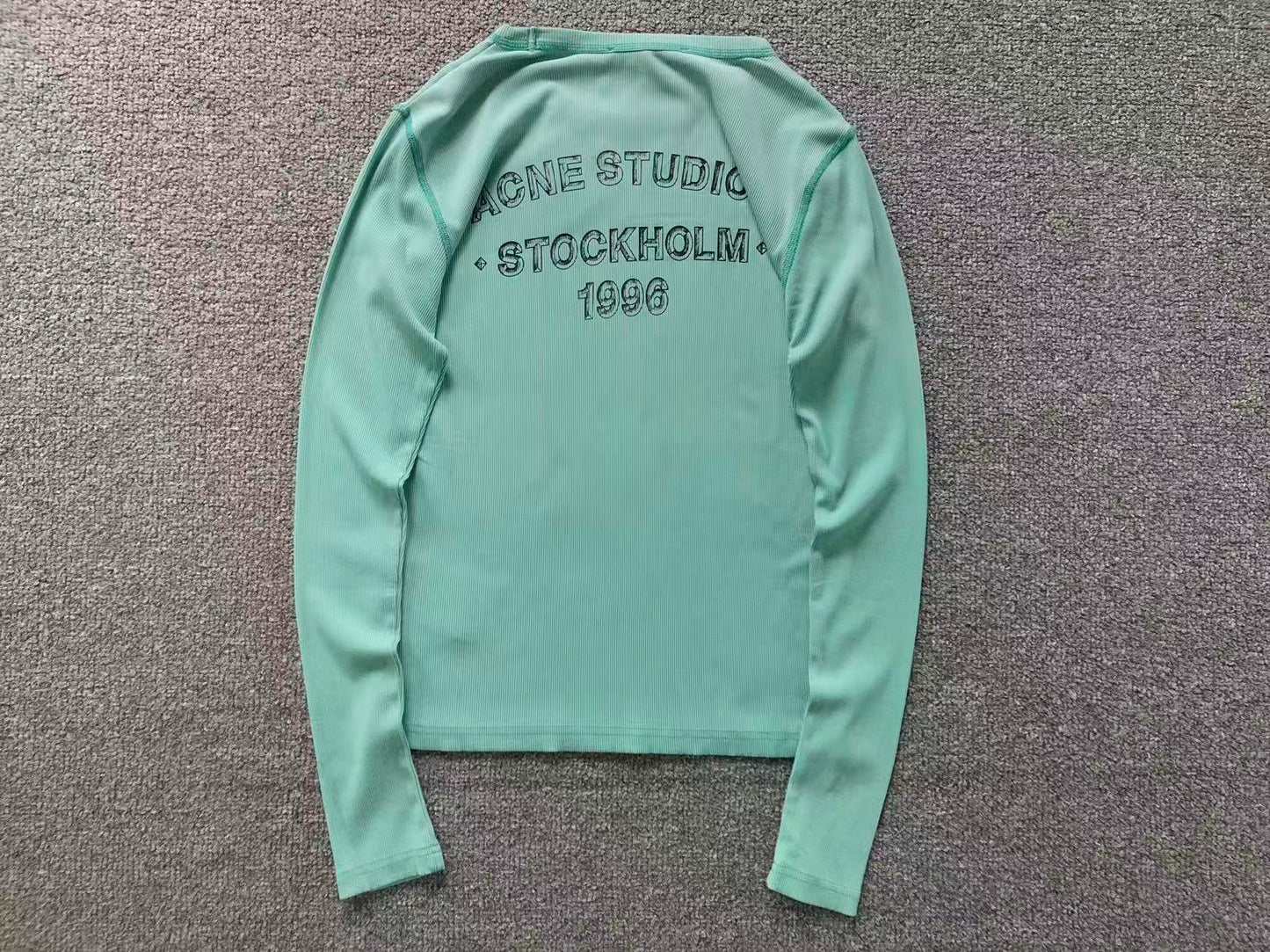 Camiseta Feminina Acne Studios Thermal Wave Longsleeve