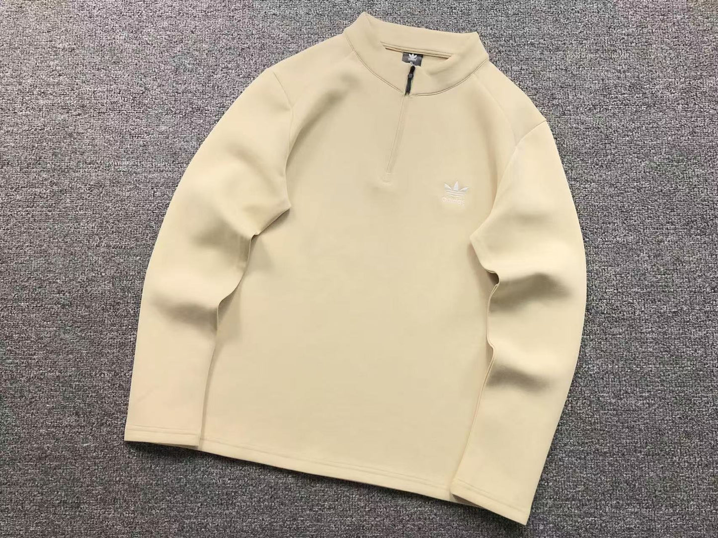 Camiseta Adidas Zip Mock Neck