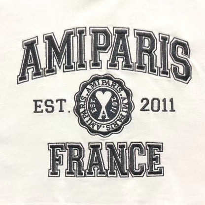 Camiseta AMI Paris Varsity Logo College feminino