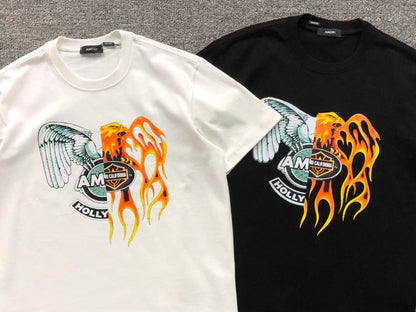 Camiseta AMIRI Flames Wings Hollywood