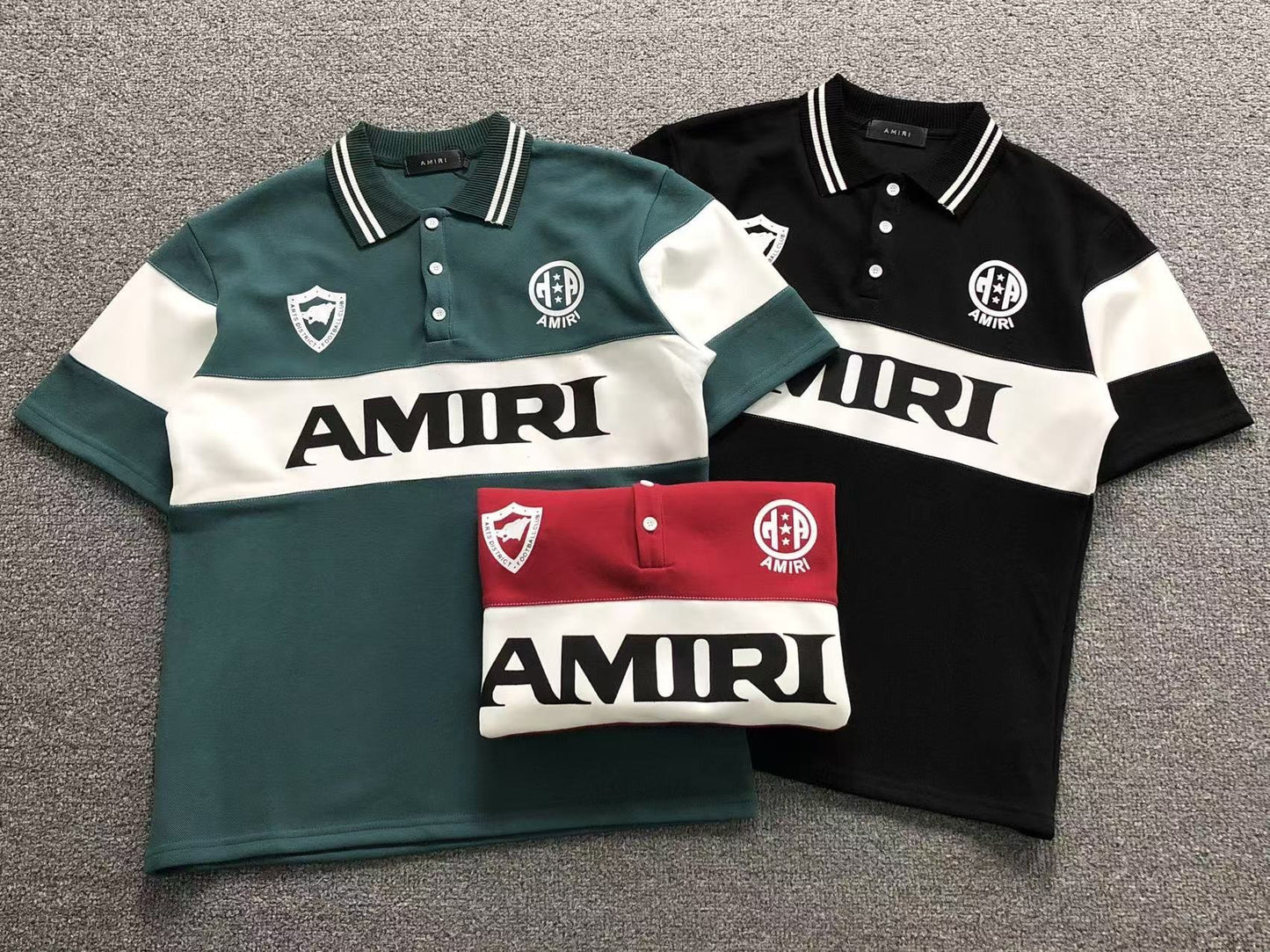 Camisa Polo AMIRI Crest Varsity