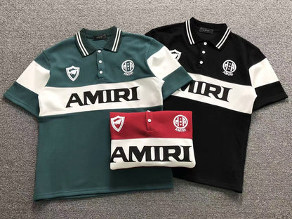 Camisa Polo AMIRI Crest Varsity