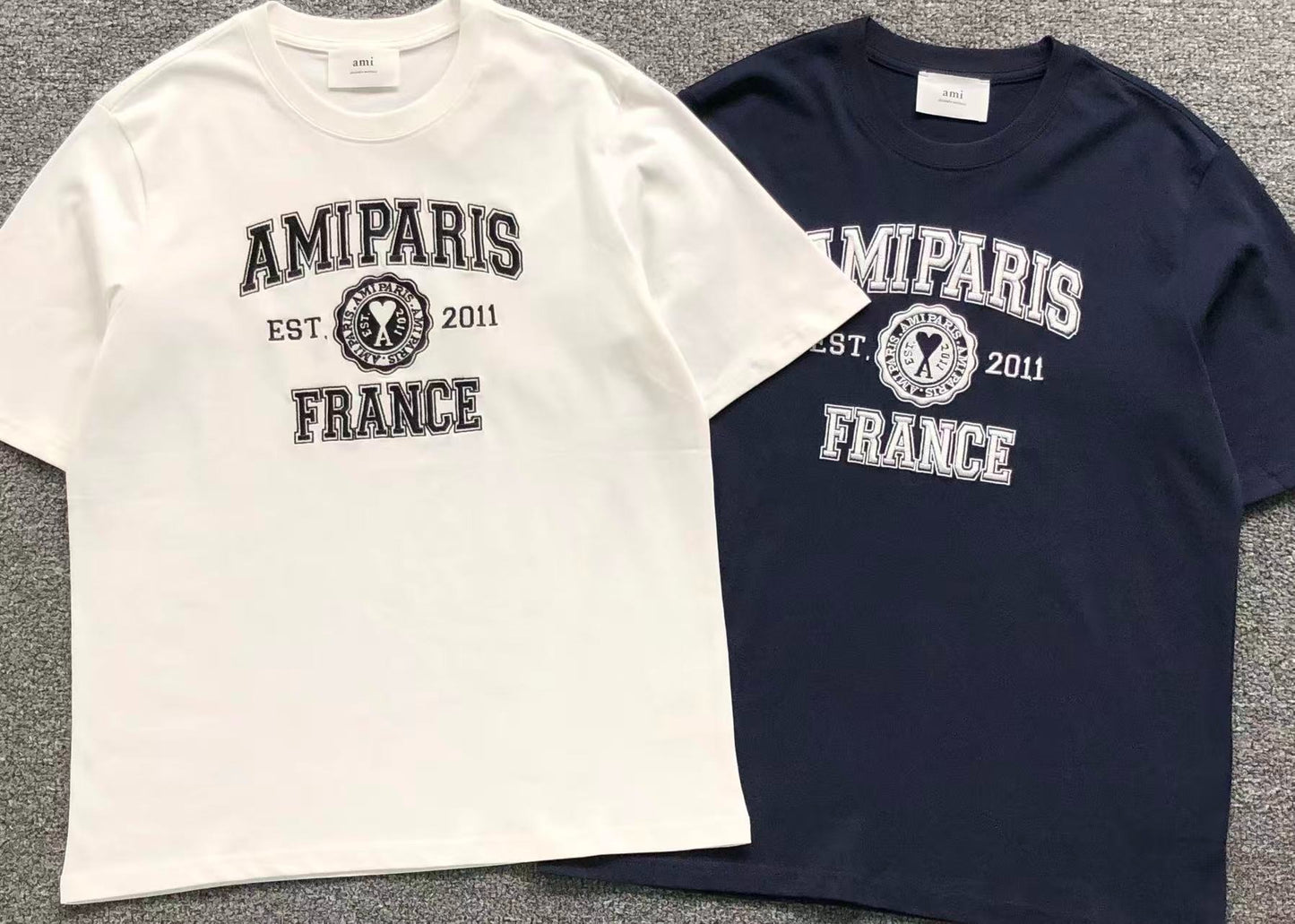 Camiseta AMI Paris Varsity Logo College