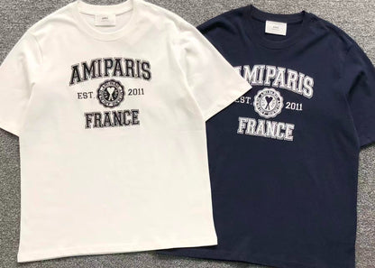 Camiseta AMI Paris Varsity Logo College