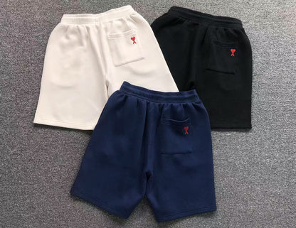Short AMI Paris Pocket Heart Logo