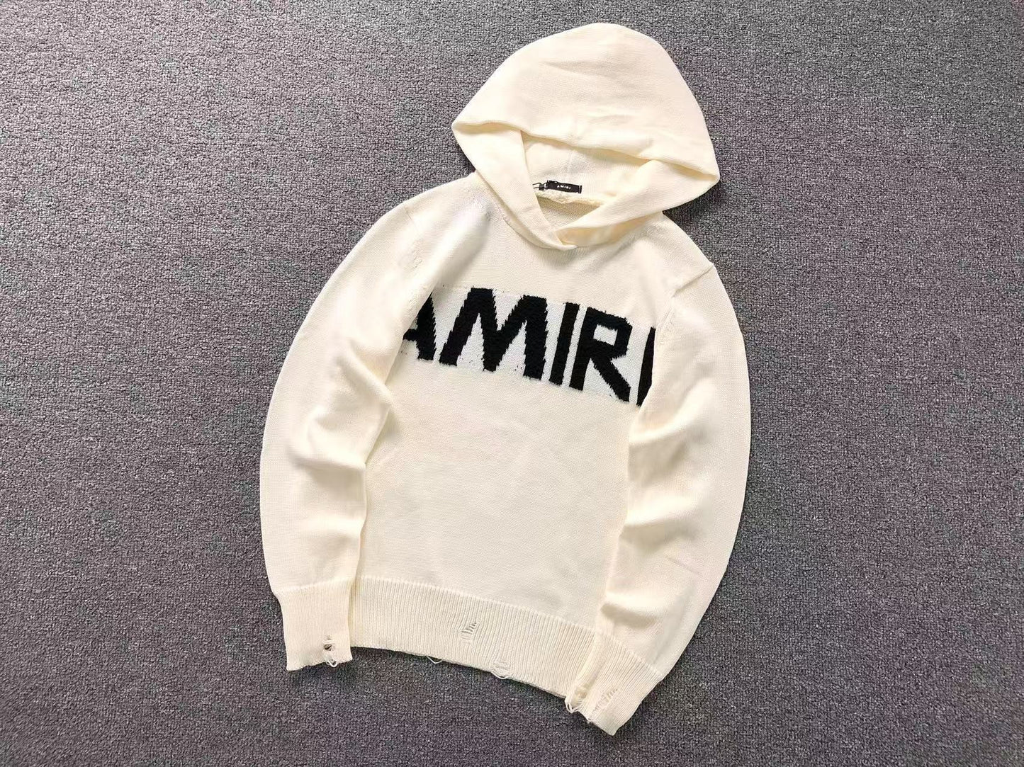 Suéter AMIRI Brush Logo Knit