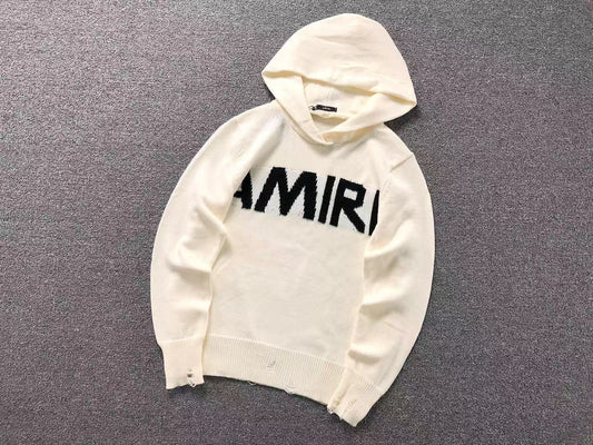 Suéter AMIRI Brush Logo Knit