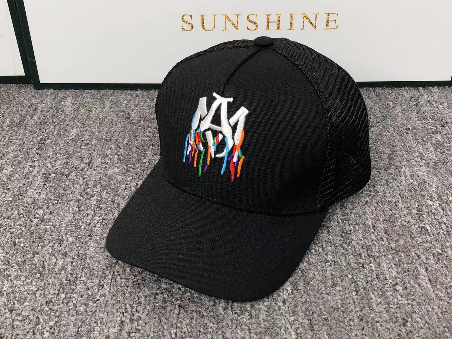 Boné Trucker AMIRI Drip Logo