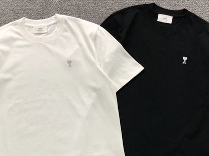 Camiseta AMI Paris Mini Heart Logo Classic