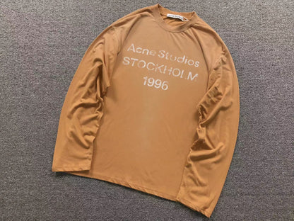 Camsieta Acne Studios Stockholm 1996 Rib Long Sleeve