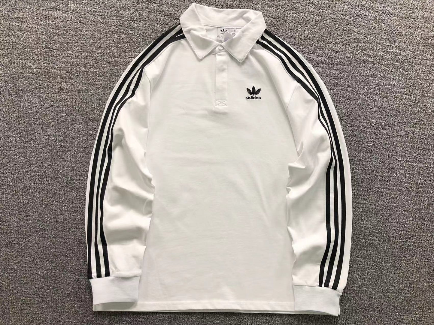 Camiseta Manga Longa adidas Originals Essential Polo