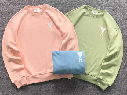 Moletom AMI Paris Crewneck Minimal