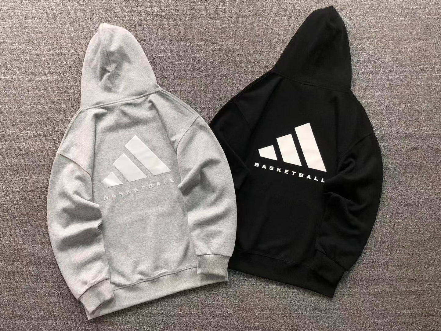 Moletom Adidas Basketball Back Logo Hoodie