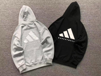 Moletom Adidas Basketball Back Logo Hoodie
