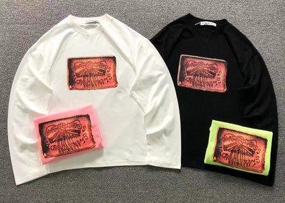 Camiseta Acne Studios Distressed Patch Tee