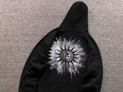 Moletom AMIRI Solar Skull Burst Hoodie