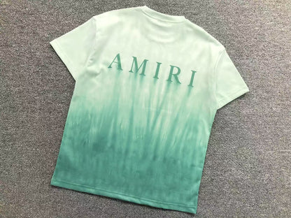 Camiseta AMIRI Emerald Fade Logo