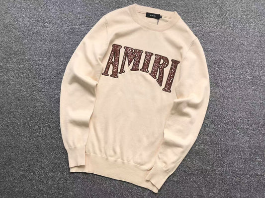 Suéter AMIRI Textured Logo