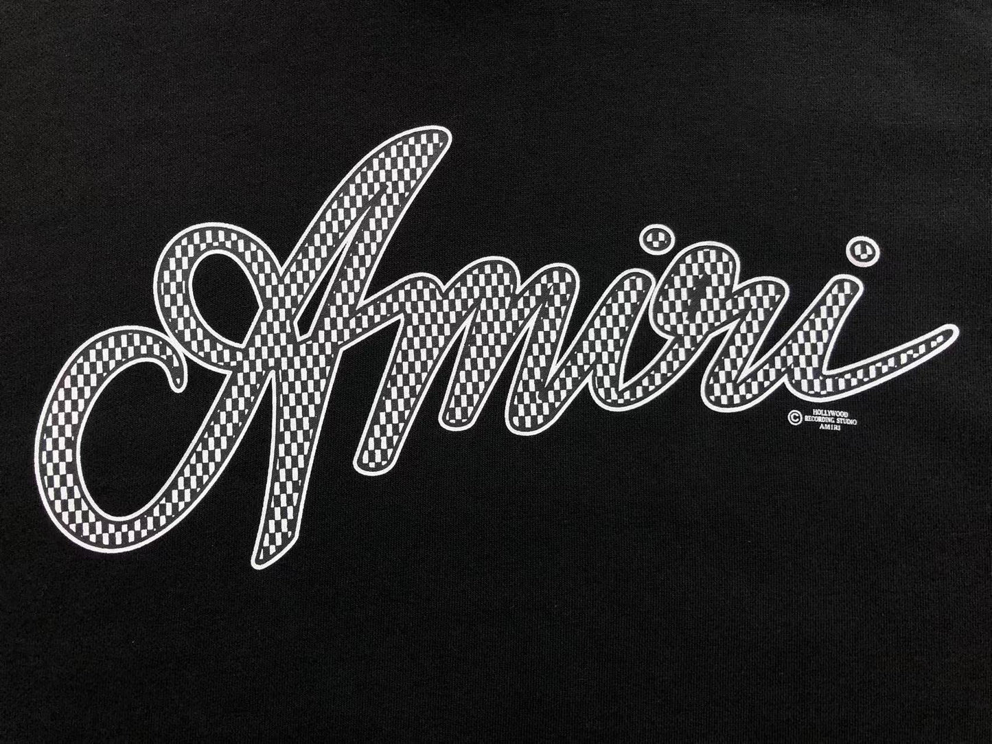 Moletom AMIRI Script Signature Hoodie