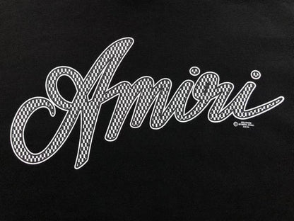 Moletom AMIRI Script Signature Hoodie